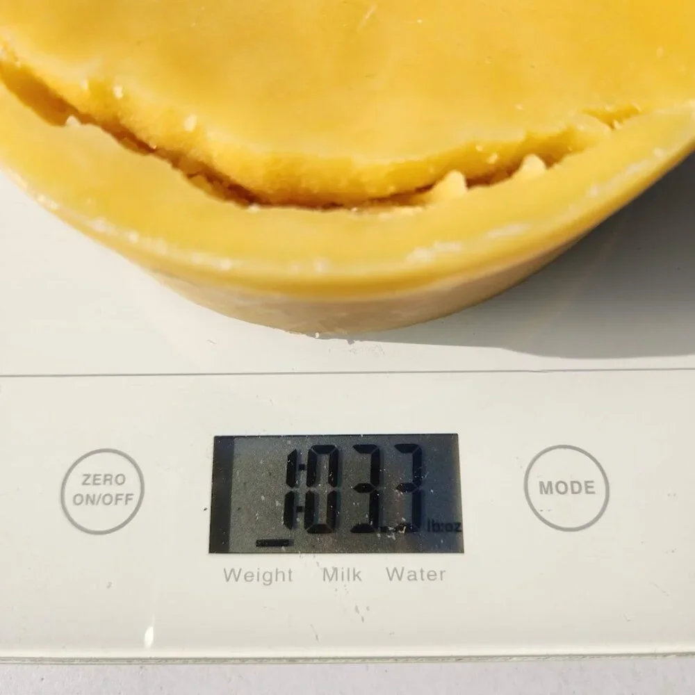 100% Pure Natural Beeswax Wax Premium Grade Organic 1 lb 1 Pound Hand Crafted Ha